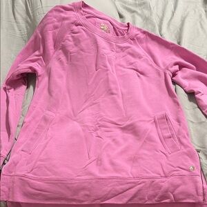 Lilly Pulitzer Pink Luxletic Beachcomber Sweatshirt
